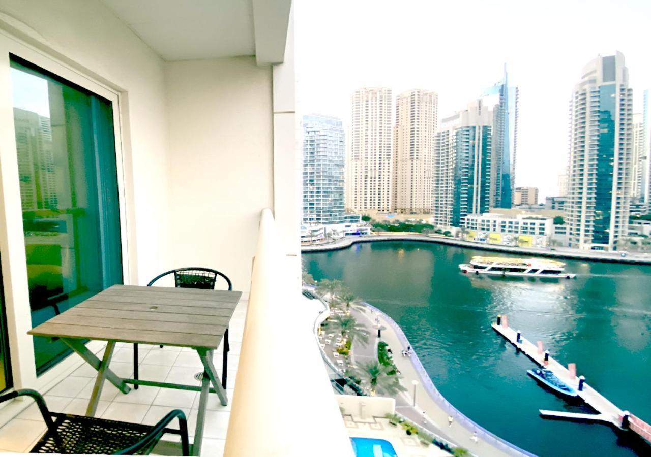 Panoramic Sea Views Studio Apartment - Marina ดูไบ ภายนอก รูปภาพ